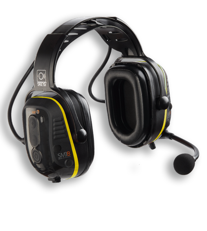 SM1B: smartMuff™ Battery-Powered Headset | Sensear